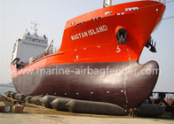 1.5m x 15mの海洋のゴム製エアバッグの進水の船天然ゴムおよびタイヤ コード材料