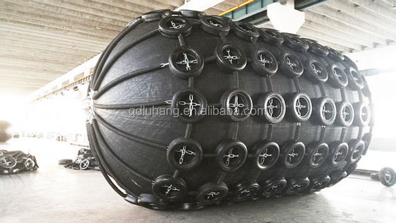300-500KN 反応力 タイヤカバー用アクセサリー付き横浜フェンダー