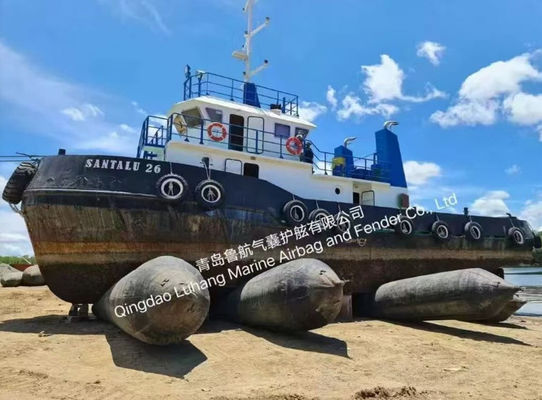 海上用エアバッグ - 船舶の打ち上げ用エアバッグ