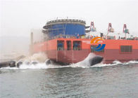 空気の海洋海難救助のエアバッグ2.0m*15mの天然ゴムの船の持ち上がるエアバッグ