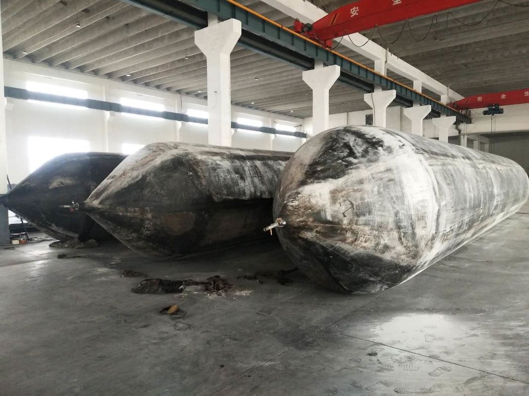 6つの層のインドネシアの造船所のための海洋のゴム製エアバッグのボートの上昇袋